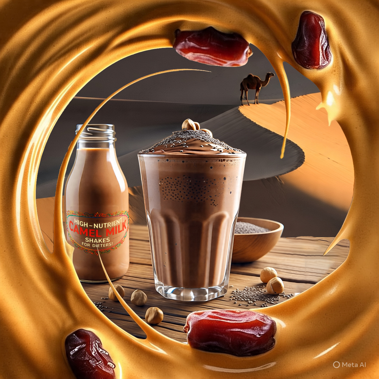 Camel Milk Shakes